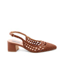 Décolleté slingback intrecciata donna