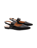 Ballerina slingback a punta da donna
