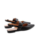 Ballerina slingback a punta da donna