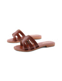Damia ciabatta in pelle da donna