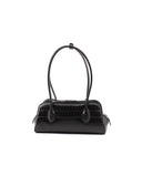 Bowling bag effetto coccodrillo donna