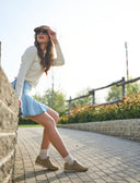Sneaker scamosciata da donna